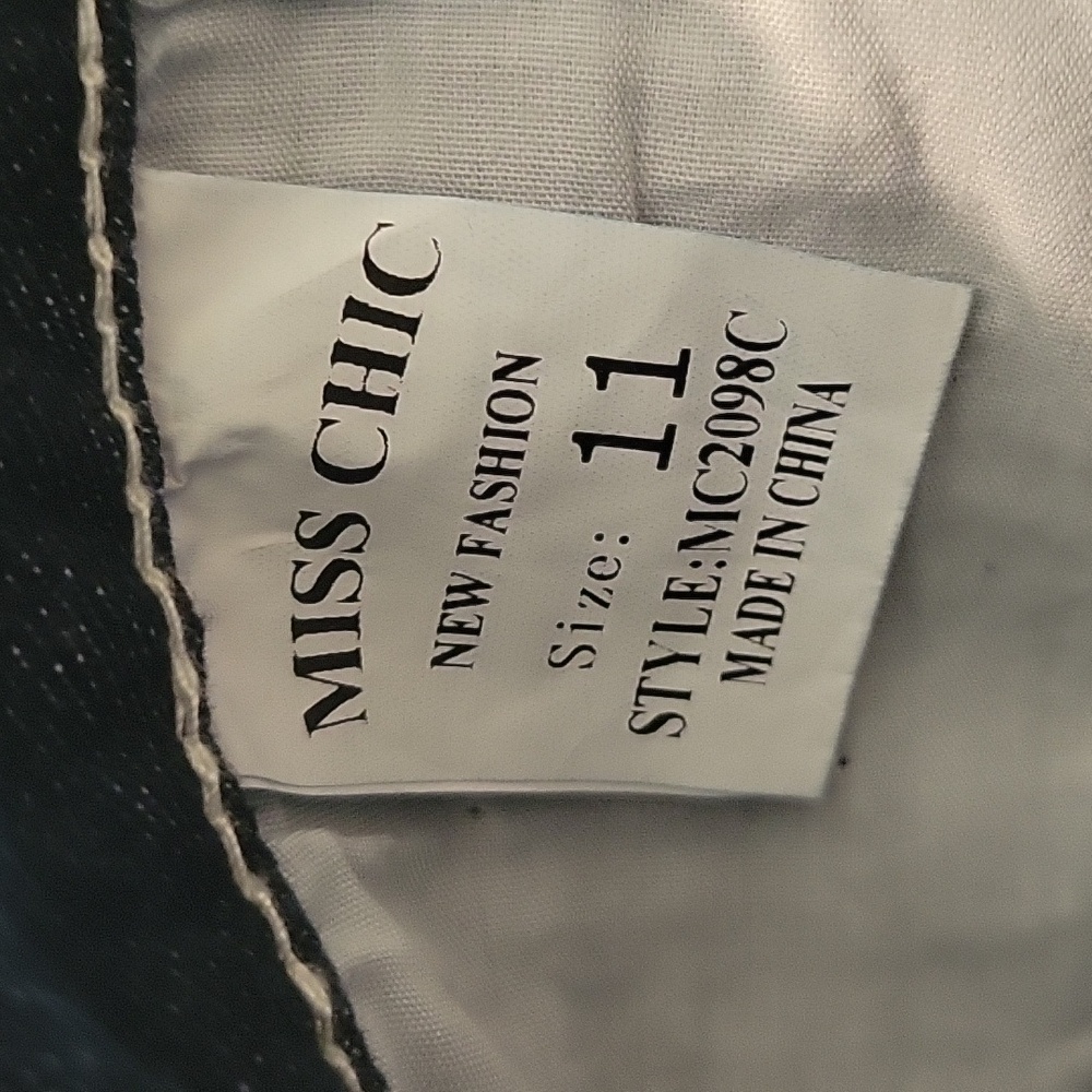 Miss Chic Size 11 Boot Cut Jeans - Picture 8 of 9